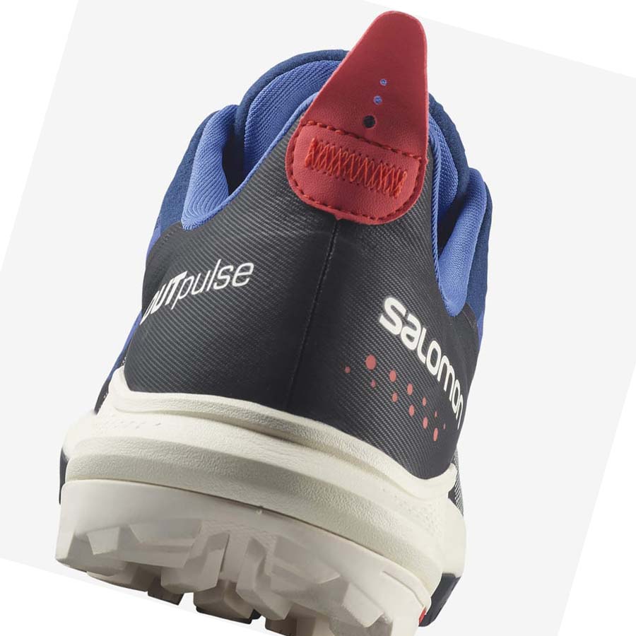 Salomon OUTPULSE GORE-TEX Erkek Yürüyüş Ayakkabısı Lacivert | TR 3580JPQ